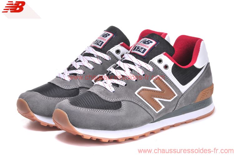 soldes chaussures new balance pas cher, ... Chaussures New Balance ML 574 CAG Homme Gris Pas Cher